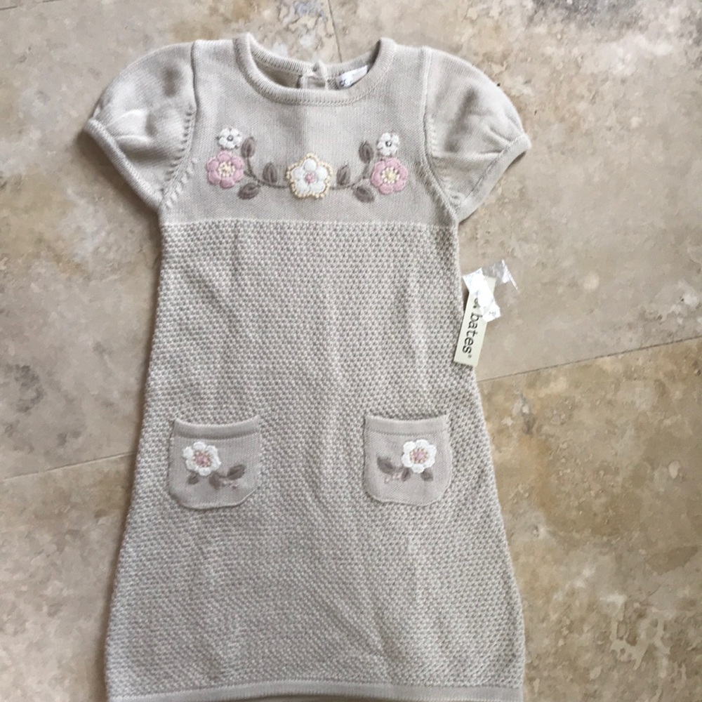Girls knit dress. Brand new with tags!